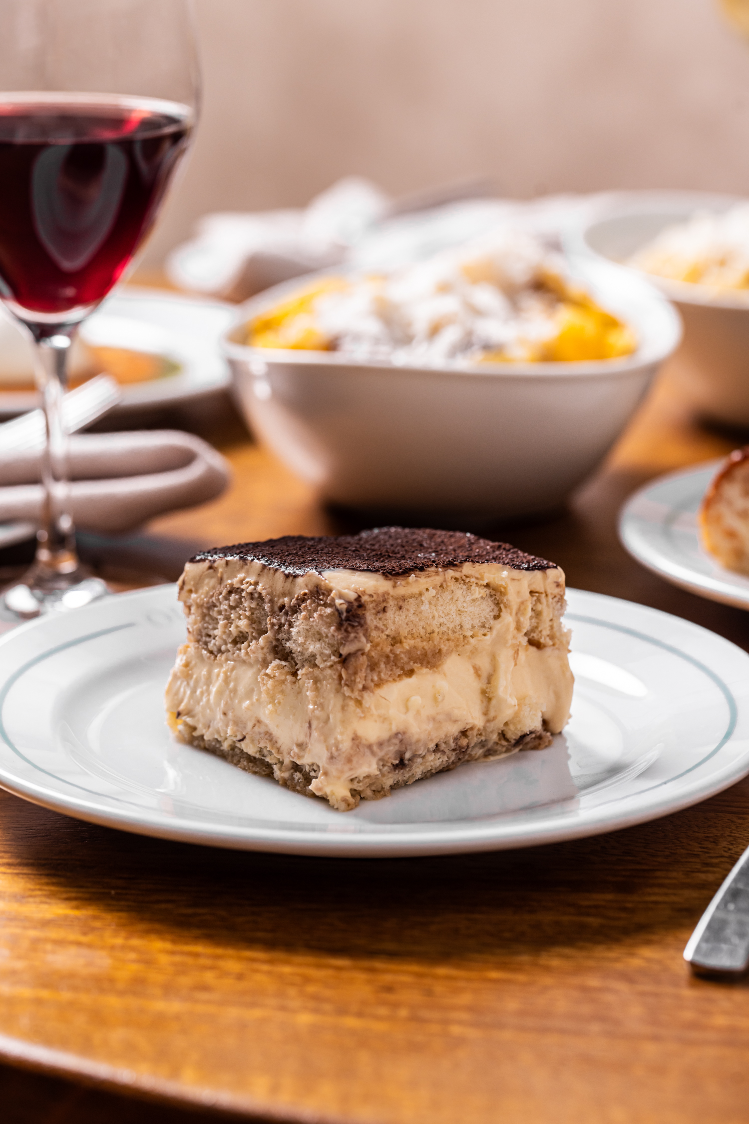 Tiramisu — the perfect end to your meal